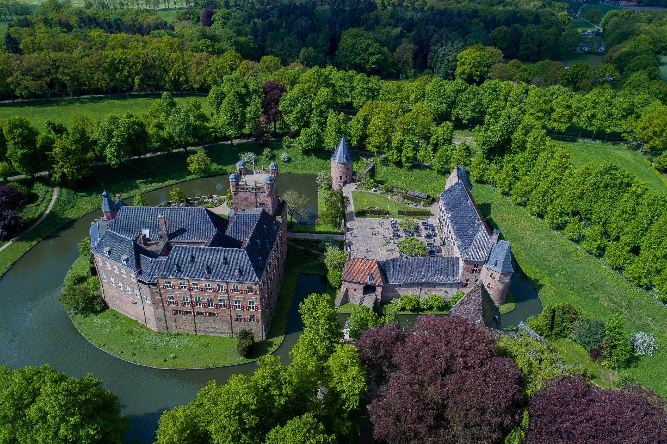 Drone shot Huisbergh